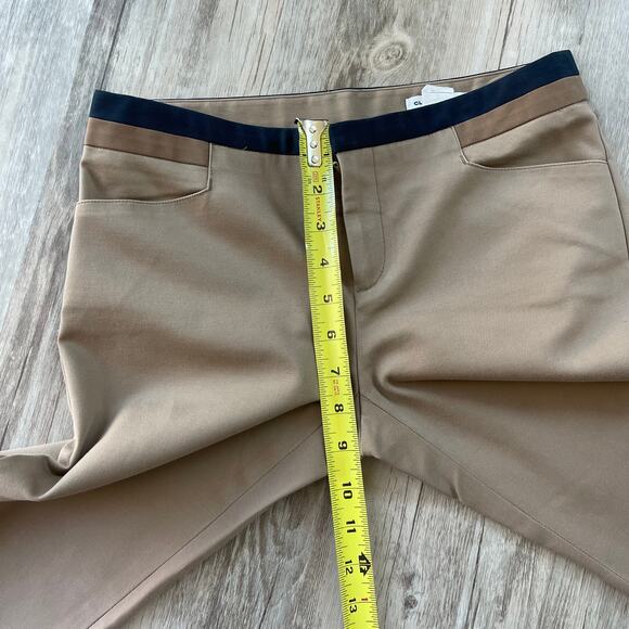Club Monaco Ankle Length Brown Dress Pants Women Size 0 Pre-loved - Picture 10 of 12